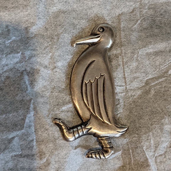 Antique Sterling Duck Lapel pin Collectors item! - Picture 11 of 11